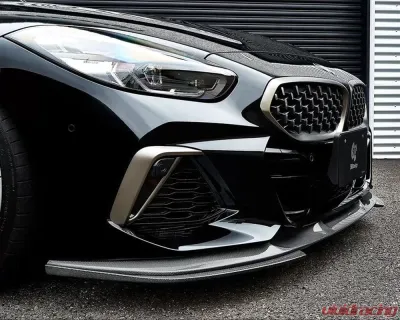 3D Design Carbon Fiber Front Under Splitter Set BMW G29 Z4 M40i | M-Sport 2019-2023 - 3102-32911