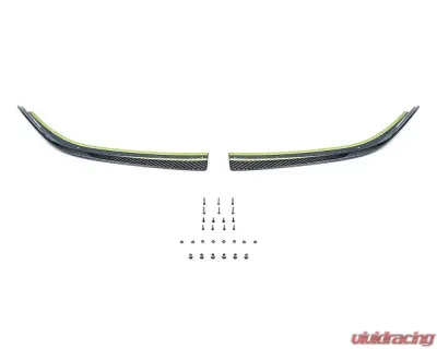 3D Design Carbon Fiber Front Under Splitter Set BMW M3 | M4 G80 | G82 2021-2025 - 3102-38212