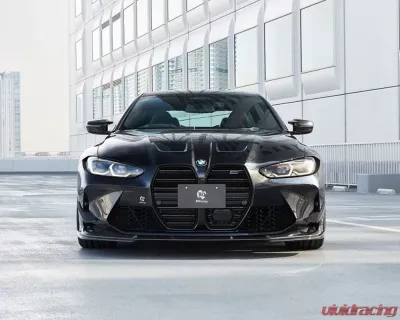 3D Design Carbon Fiber Front Under Splitter Set BMW M3 | M4 G80 | G82 2021-2025 - 3102-38212