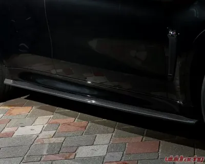 3D Design Carbon Fiber Side Skirt Set - 3104-21611
