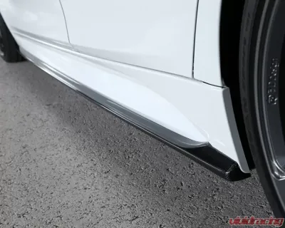 3D Design Carbon Fiber Side Skirt Set - 3104-23011