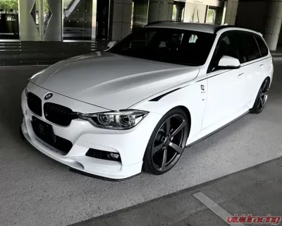 3D Design Carbon Fiber Side Skirt Set - 3104-23011