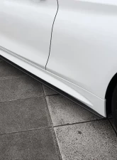 3D Design Carbon Fiber Side Skirt Set BMW F32 4-Series M-Sport 2014-2019                                     - 3104-23211 - Image 5