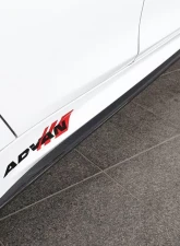 3D Design Carbon Fiber Side Skirt Set                                     - 3104-23611 - Image 2