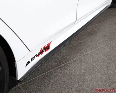 3D Design Carbon Fiber Side Skirt Set - 3104-23611