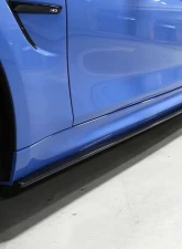 3D Design Carbon Fiber Side Skirt Set BMW F80 M3 2015-2018                                     - 3104-28011 - Image 3