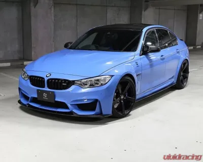 3D Design Carbon Fiber Side Skirt Set BMW F80 M3 2015-2018 - 3104-28011