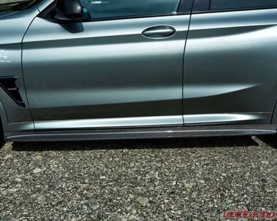 3D Design Carbon Fiber Side Skirt Set BMW F97 X3M | F98 X4M 2019-2025 - 3104-29711