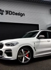 3D Design Carbon Fiber Side Skirts BMW G01 X3 | G02 X4 M-Sport 2019-2023                                     - 3104-29712 - Image 5