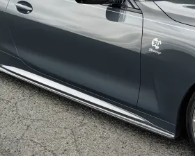3D Design Carbon Fiber Side Skirts Set BMW G22 | G23 4-Series M-Sport 2020-2023