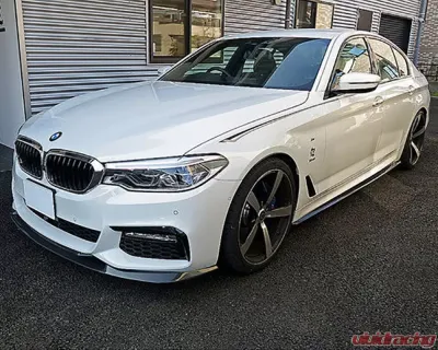 3D Design Carbon Fiber Side Skirts BMW 5 Series G30 | 5 Series G30 M-Sport | M5 F90 2017-2024 - 3104-33012
