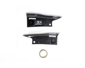 3D Design Carbon Fiber Rear Diffuser Side Extension Set BMW X5 M 2019-2023 | X5 2020-2023