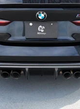 3D Design Carbon Fiber Rear Bumper Side Extension Set BMW G82 M4 2021-2025                                     - 3106-38212 - Image 6