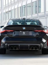 3D Design Carbon Fiber Rear Bumper Side Extension Set BMW G82 M4 2021-2025                                     - 3106-38212 - Image 9