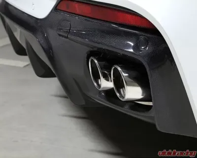 3D Design Carbon Fiber Rear Diffuser BMW F16 X6 M-Sport 2015-2018 - 3108-21611