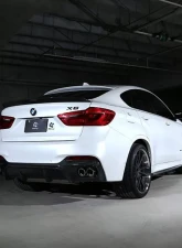 3D Design Carbon Fiber Rear Diffuser BMW F16 X6 M-Sport 2015-2018                                     - 3108-21611 - Image 10