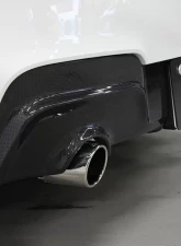 3D Design Carbon Fiber Rear Diffuser BMW F20 1-Series M-Sport 2012-2018                                     - 3108-22011 - Image 3
