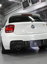 3D Design Carbon Fiber Rear Diffuser BMW F20 1-Series M-Sport 2012-2018                                     - 3108-22011 - Image 5