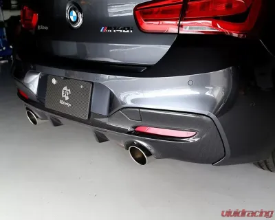 3D Design Carbon Fiber Rear Diffuser BMW F20 1-Series LCI M-Sport 2012-2018 - 3108-22021