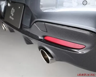 3D Design Carbon Fiber Rear Diffuser BMW F20 1-Series LCI M-Sport 2012-2018 - 3108-22021