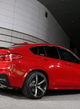3D Design 4-Tip Exhausts Carbon Fiber Rear Diffuser BMW F26 X4 M-Sport 2013-2018                                     - 3108-22621 - Image 9