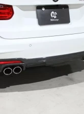 3D Design 2-Tip Exhausts Carbon Fiber Rear Diffuser                                     - 3108-23011 - Image 4