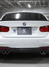 3D Design 4-Tip Exhausts Carbon Fiber Rear Diffuser                                     - 3108-23041 - Image 4