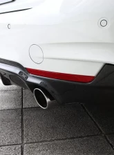 3D Design 2-Tip Exhausts Carbon Fiber Rear Diffuser BMW F32 | F36 4-Series M-Sport 2016-2019                                     - 3108-23231 - Image 2