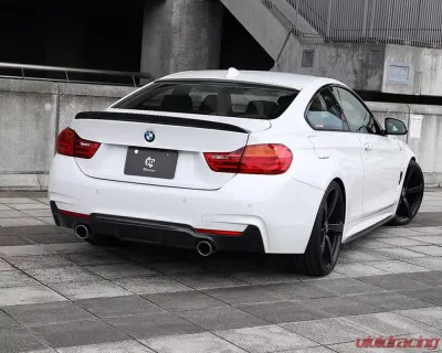3D Design 2-Tip Exhausts Carbon Fiber Rear Diffuser BMW F32 | F36 4-Series M-Sport 2016-2019 - 3108-23231