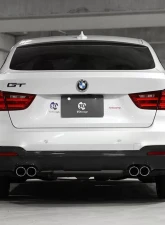 3D Design 4-Tip Exhausts Carbon Fiber Rear Diffuser                                     - 3108-23431 - Image 3