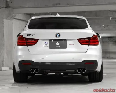 3D Design 4-Tip Exhausts Carbon Fiber Rear Diffuser - 3108-23431