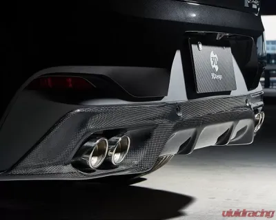 3D Design Carbon Fiber Rear Diffuser Quad Set BMW F39 X2 M-Sport 2018-2023 - 3108-23911