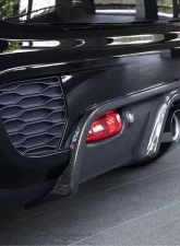 3D Design Carbon Fiber Rear Diffuser with PDC Mini F56 JCW 2007-2013                                     - 3108-25612 - Image 5