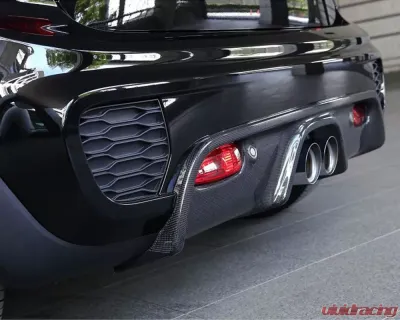 3D Design Carbon Fiber Rear Diffuser with PDC Mini F56 JCW 2007-2013 - 3108-25612