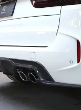 3D Design Carbon Fiber Rear Diffuser BMW F85 X5M 2016-2019                                     - 3108-28511 - Image 2