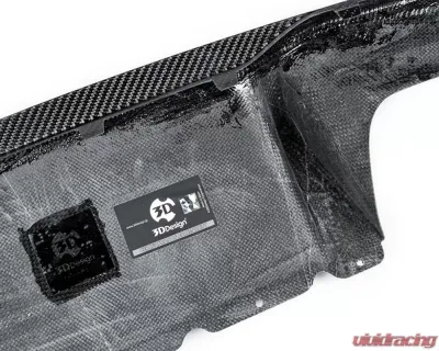 3D Design Type 1 Carbon Fiber Rear Diffuser BMW F87 M2 | F87 M2 Competition 2019+ - 3108-28711