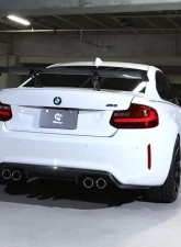 3D Design Type 1 Carbon Fiber Rear Diffuser BMW F87 M2 | F87 M2 Competition 2019+                                     - 3108-28711 - Image 8