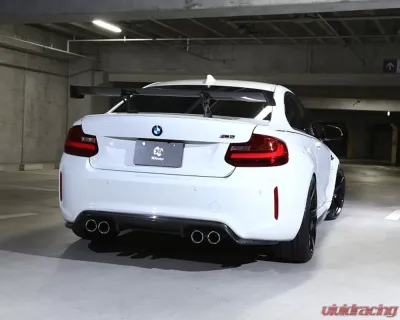 3D Design Type 1 Carbon Fiber Rear Diffuser BMW F87 M2 | F87 M2 Competition 2019+ - 3108-28711