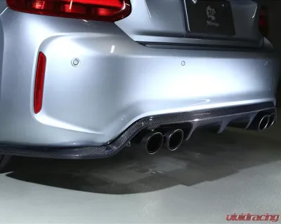 3D Design Type 2 Carbon Fiber Rear Diffuser BMW F87 M2 | F87 M2 Competition 2019+ - 3108-28721