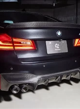 3D Design Carbon Fiber Rear Diffuser Quad Set BMW F90 M5 2018-2023                                     - 3108-29021 - Image 9