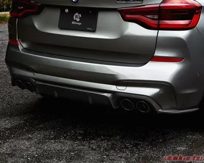 3D Design Carbon Fiber Rear Diffuser BMW F97 X3M 2019-2024 - 3108-29711