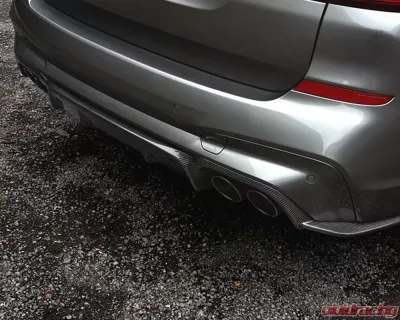 3D Design Carbon Fiber Rear Diffuser BMW F97 X3M 2019-2024 - 3108-29711