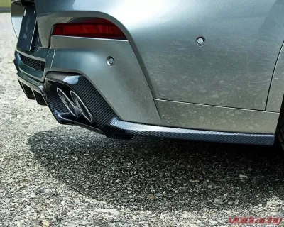 3D Design Carbon Fiber Rear Diffuser BMW F98 X4M Pre-LCI Only 2019-2025 - 3108-29811
