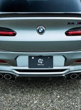 3D Design Carbon Fiber Rear Diffuser BMW F98 X4M Pre-LCI Only 2019-2025                                     - 3108-29811 - Image 3