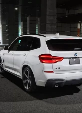 3D Design 2-Tip Exhausts Carbon Fiber Rear Diffuser BMW G01 X3 M-Sport 2019-2023                                     - 3108-30111 - Image 2