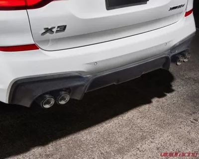 3D Design Carbon Fiber Rear Diffuser Quad Set BMW G01 X3 M40i 2019-2023 - 3108-30121