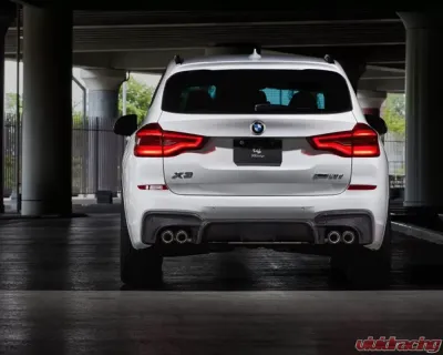 3D Design Carbon Fiber Rear Diffuser Quad Set BMW G01 X3 M40i 2019-2023 - 3108-30121