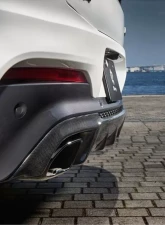 3D Design 4-Tip Exhausts Carbon Fiber Rear Diffuser BMW G02 X4 M40i 2019-2022                                     - 3108-30211 - Image 7