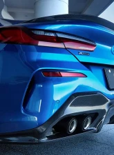 3D Design OEM Exhaust Carbon Fiber Rear Diffuser BMW G14 | G15 M-Sport| M850i Coupe and Convertible Only 2015-2023                                     - 3108-31511 - Image 12