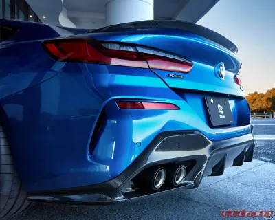 3D Design OEM Exhaust Carbon Fiber Rear Diffuser BMW G14 | G15 M-Sport| M850i Coupe and Convertible Only 2015-2023 - 3108-31511